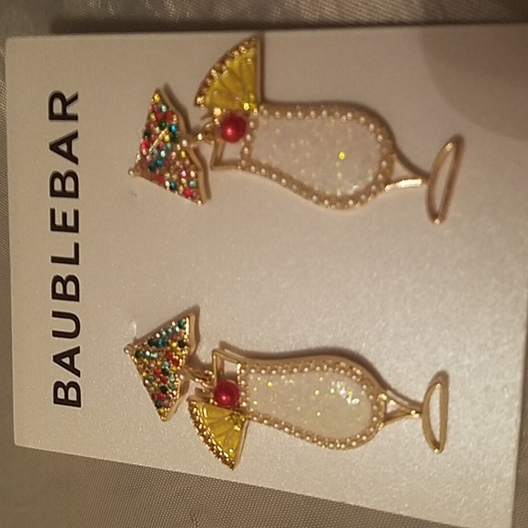BaubleBar Jewelry - Baublebar pina colada fancy drink earrings